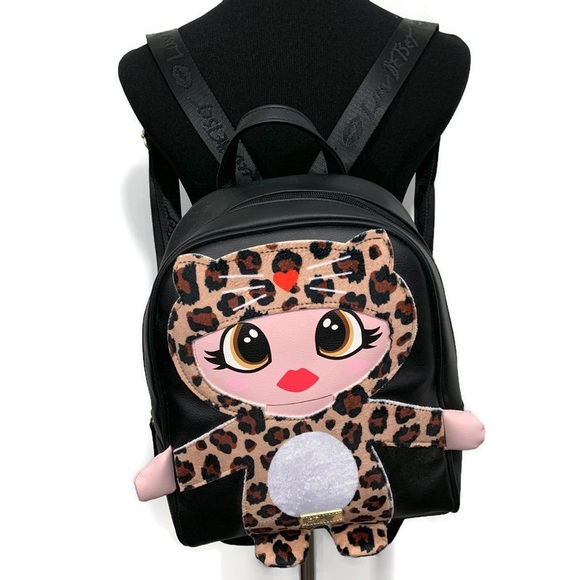 Betsey Johnson Bags Nwt Betsey Johnson Cheetah Lbmollie Backpack